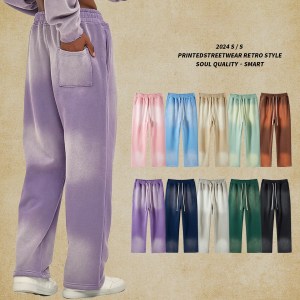 Men's Tie Dye Relaxed Loose Jogger Sweatpants 1