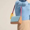 fashion panelled women shoulder bags designer patchwork underarm bag luxury pu leather handbags quality small flap famale purses Fashion Panelled Women Shoulder Bags Designer Patchwork Underarm Bag Luxury Pu Leather Handbags Quality Small Flap Famale Purses 3