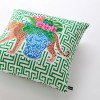 leopard & green geometric velvet pillow cover – luxury decorative cushion for sofa Leopard & Green Geometric Velvet Pillow Cover – Luxury Decorative Cushion for Sofa 3