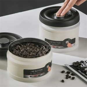 Vacuum Sealed Stainless Steel Storage Canister – Airtight Container for Grains, Tea, Nuts & Kitchen Organization 2
