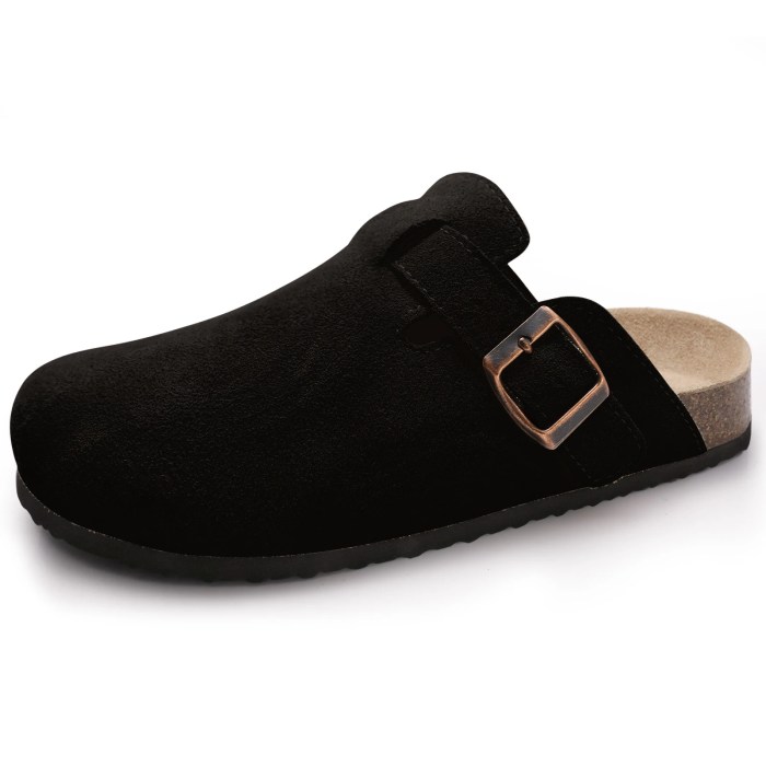 footbed clogs for women & men – fashion leather mules with arch support, comfortable indoor/outdoor flat slides Footbed Clogs for Women & Men – Fashion Leather Mules with Arch Support, Comfortable Indoor/Outdoor Flat Slides
