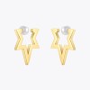 ENFASHION Pearl Star Ear Cuff Gold Color Earrings For Women Stainless Steel Fake Piercing Earings 2021 Fashion Jewelry E211329 5