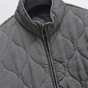 Autumn Women's Padded High Neck Collar Puffer Jacket 3