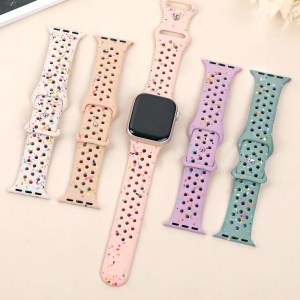 Sport Silicone Strap for Apple Watch 40mm-49mm, Ultra 2, Series 9/8/7/6/5/4/SE 1