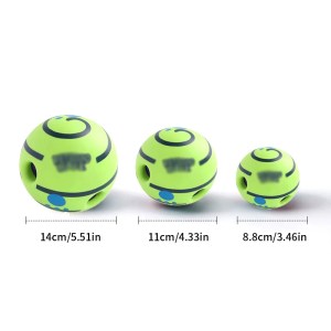 Pet Chew Ball for Cats & Dogs – Self-Activated Squeaky Toy, No Battery, Fun & Teeth Cleaning 6