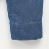 Zach Women's Lapel Long Sleeve Button-Up Denim Shirt 6