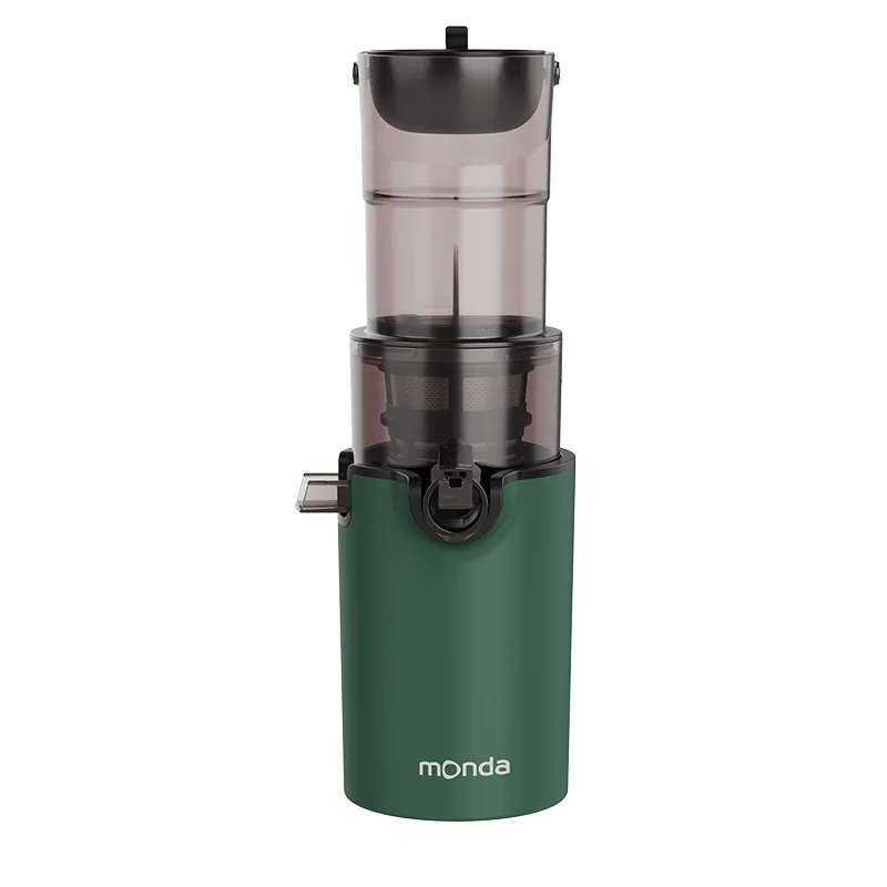 Monda 200W Electric Slow Juicer – Large Caliber Cold Press with Automatic Pulp Separation