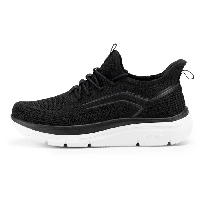 fitville men's thick sole running shoes – shock absorbing, lightweight sneakers FitVille Men's Thick Sole Running Shoes – Shock Absorbing, Lightweight Sneakers 5