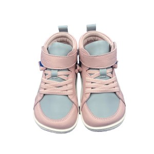 TipsieToes Spring Autumn Kids' Barefoot Boots – Genuine Leather, Lightweight, Elastic Strap 5