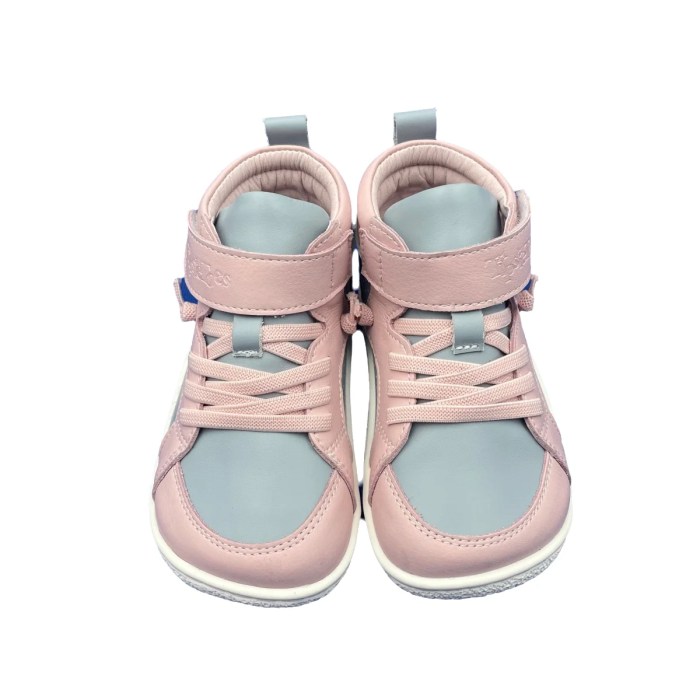 TipsieToes Spring Autumn Kids' Barefoot Boots – Genuine Leather, Lightweight, Elastic Strap 5