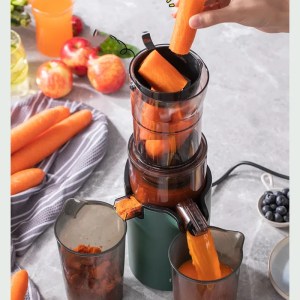 Monda 200W Electric Slow Juicer – Large Caliber Cold Press with Automatic Pulp Separation 5
