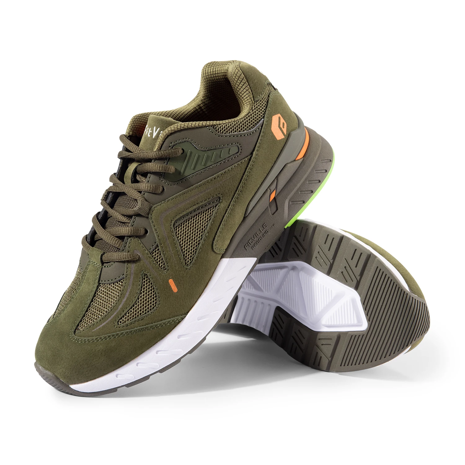 FitVille Men's Walking Shoes – Extra Wide, Lightweight Sneakers with Arch Support 1