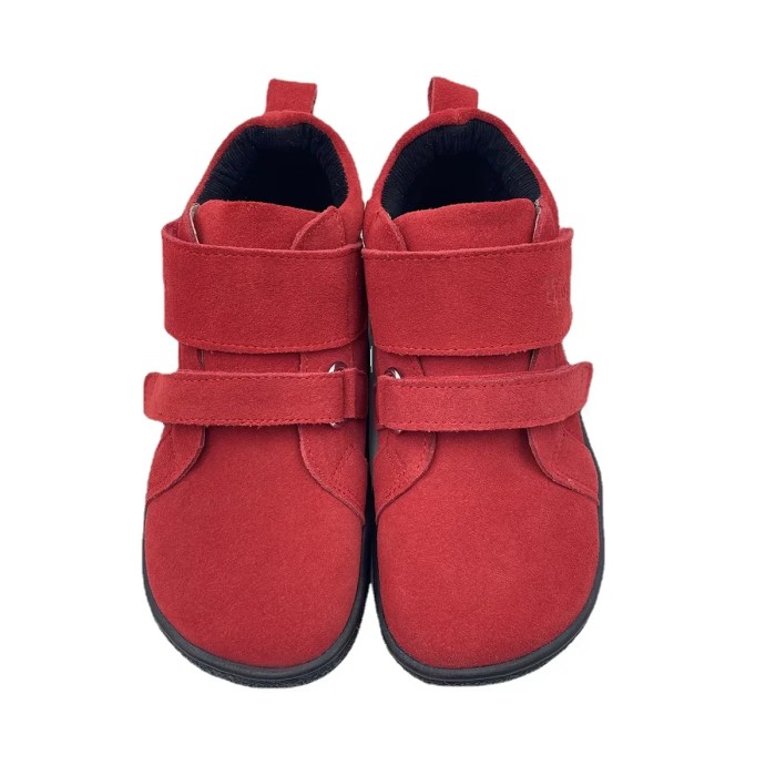 TipsieToes Leather Baby Toddler Shoes – Ankle Boots with Wide Toe Box
