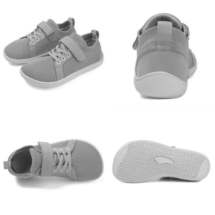 GudaFoot Kids Wide Toe Box Barefoot Shoes | Minimalist Sneakers for Boys/Girls | Zero Drop Toddler/Little/Big/Kid 3