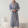 men's plush long bathrobe – soft long sleeve spa robe with belt, warm winter robe for bath & shower comfort Men's Plush Long Bathrobe – Soft Long Sleeve Spa Robe with Belt, Warm Winter Robe for Bath & Shower Comfort 5