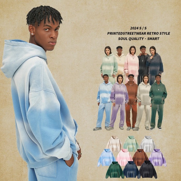 unisex ti dye thick fleece hoodie Unisex Ti Dye Thick Fleece Hoodie 1