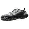 HOBIBEAR Wide Toe Barefoot Hiking Zero Drop Minimalist Elastic Band Shoes 3