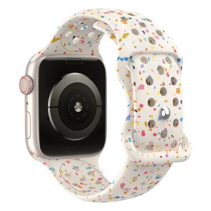Sport Silicone Strap for Apple Watch 40mm-49mm, Ultra 2, Series 9/8/7/6/5/4/SE 2