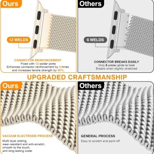 milanese loop band for apple watch – stainless steel strap (38–49mm) series 3–10, se, ultra 2 Milanese Loop Band for Apple Watch – Stainless Steel Strap (38–49mm) Series 3–10, SE, Ultra 2 5