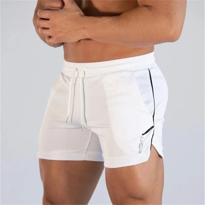 men's fitness sports shorts – breathable mesh workout shorts, quick dry beach shorts, summer activewear for gym and sports Men's Fitness Sports Shorts – Breathable Mesh Workout Shorts, Quick Dry Beach Shorts, Summer Activewear for Gym and Sports 5