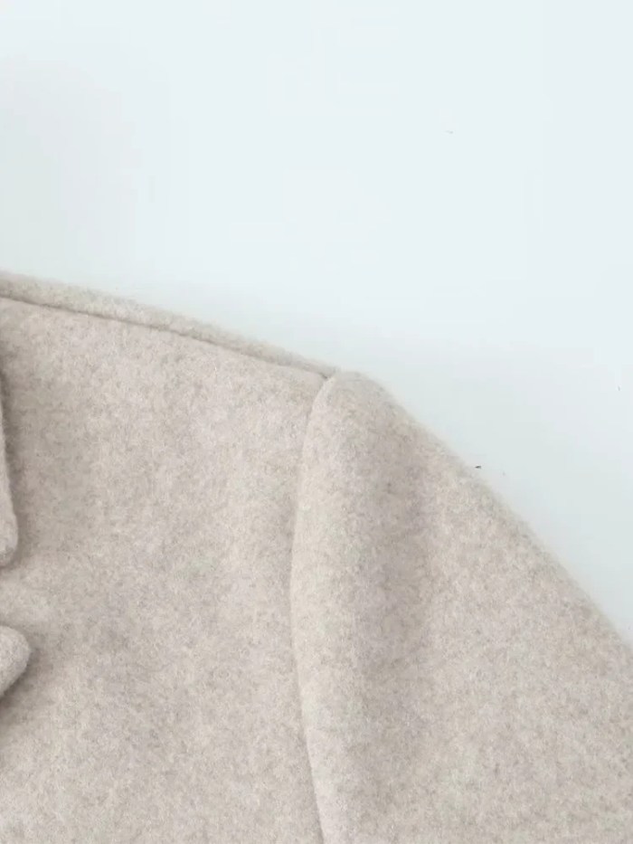 women's fashion open stitch long trench coat – vintage v neck, full sleeves Women's Fashion Open Stitch Long Trench Coat – Vintage V-Neck, Full Sleeves 4