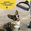 Double Sides Widened Pet Hair Remover Combs for Dogs, Hair Knot Tool, Grooming and Care Accessories 3
