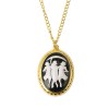 Agatha Cameo Necklace – Darkhold Diaries Metal Pendant 5cm Cosplay Prop