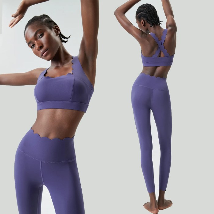 women's – two piece fitness yoga set, super stretch slim fit running sportswear, breathable workout clothes Women's – Two-Piece Fitness Yoga Set, Super Stretch Slim Fit Running Sportswear, Breathable Workout Clothes 3