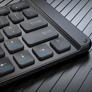 Dormin Folding Bluetooth Keyboard – Wireless, Silent, Compact, and Portable for iPad, Mobile, Tablet, and Notebook 3