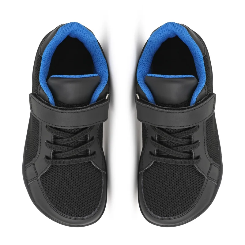 GudaFoot Little/Big Kid Wide Width Barefoot Shoes – Boys/Girls Minimalist Sneakers with Elastic Opening, Flexible Zero Drop Sole 5