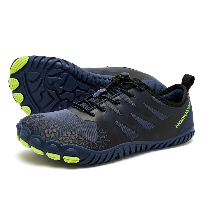 HOBIBEAR Wide Toe Barefoot Hiking Zero Drop Minimalist Elastic Band Shoes 2
