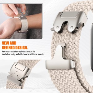 Braided Solo Loop Band for Apple Watch – Stretch Strap (38–49mm) Series 6–10, SE, Ultra 2 2