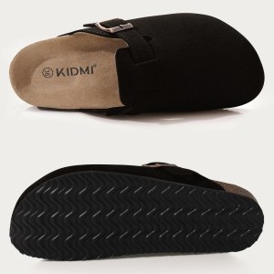 footbed clogs for women & men – fashion leather mules with arch support, comfortable indoor/outdoor flat slides Footbed Clogs for Women & Men – Fashion Leather Mules with Arch Support, Comfortable Indoor/Outdoor Flat Slides 4