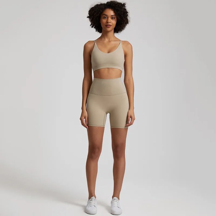 high waist shorts cross fitness bra 2pc short legging yoga set High Waist Shorts Cross Fitness Bra 2pc Short Legging Yoga Set