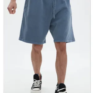 Unisex Casual Loose Terry Shorts