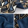 blue retro geometric pillow cover – luxury decorative cushion for sofa, chair & bedding Blue Retro Geometric Pillow Cover – Luxury Decorative Cushion for Sofa, Chair & Bedding 4