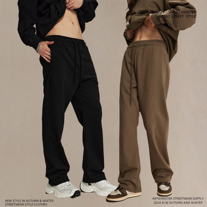 Unisex Straight sweatpants 2