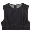 Zach Women's Fashion Sleeveless Denim Effect Mini Dress 3