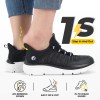 fitville women's wide foot slip on sneaker walking shoes FitVille Women's Wide Foot Slip-On Sneaker Walking Shoes 3
