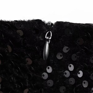 zach women's sequined feather embellished sleeveless mini dress Zach Women's Sequined Feather Embellished Sleeveless Mini Dress 6