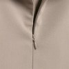 Women's Khaki Single-Breasted Sleeveless Romper – Round Neck, Straight Leg Shorts Jumpsuit 5