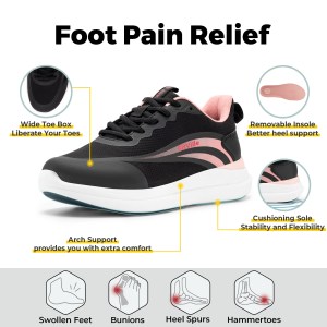 fitville women's wide running shoes – comfortable athletic sneakers FitVille Women's Wide Running Shoes – Comfortable Athletic Sneakers 6