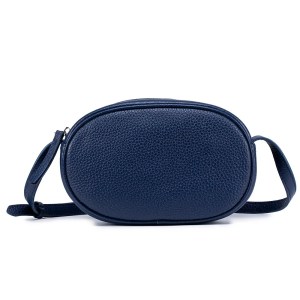 genuine leather phone shoulder bag cowhide handbag crossbody clutch lipstick pouch large capacity simple oval bag for women.