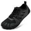 HOBIBEAR Wide Toe Barefoot Hiking Zero Drop Minimalist Elastic Band Shoes