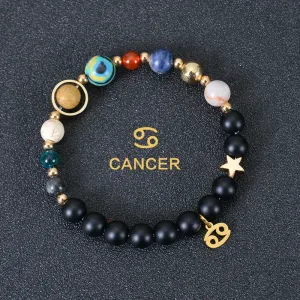diazi natural stone star sign constellation beads – unisex jewelry, perfect gift idea DIAZI Natural Stone Star Sign Constellation Beads – Unisex Jewelry, Perfect Gift Idea 2