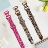 Leopard Print Silicone Strap for Apple Watch – (41–49mm) Series 7–10, iWatch Band 2