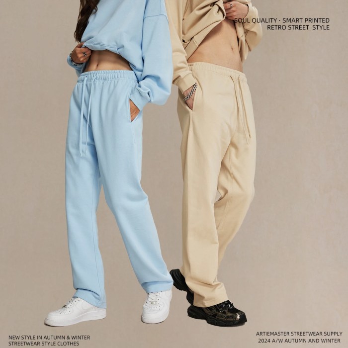 Unisex Straight sweatpants 3