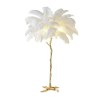 demi feather led floor lamp modern luxury demi feather led floor lamp modern luxury