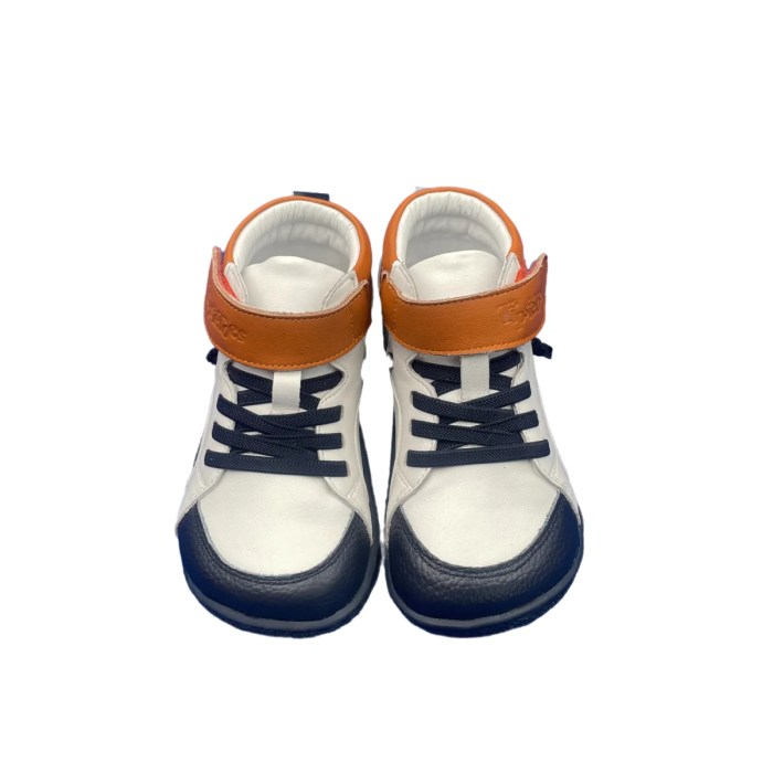TipsieToes Spring Autumn Kids' Barefoot Boots – Genuine Leather, Lightweight, Elastic Strap 6