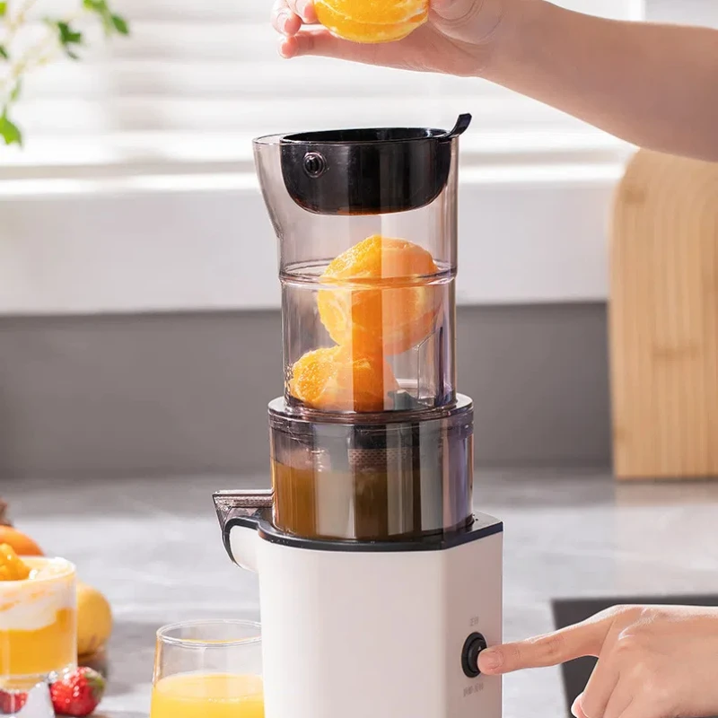 Monda 200W Electric Slow Juicer – Large Caliber Cold Press with Automatic Pulp Separation 6